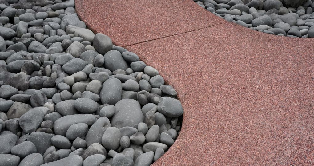 Béton désactivé rouge