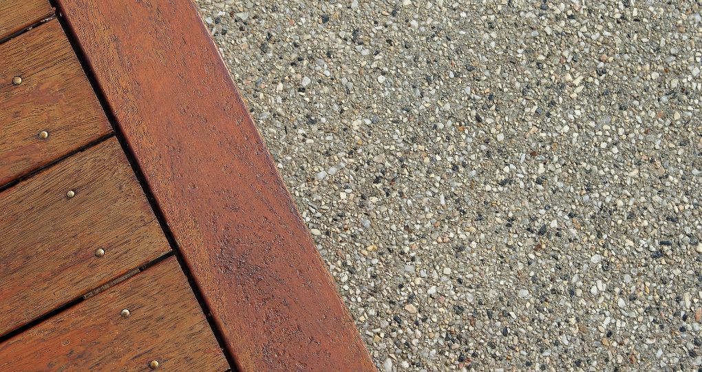 béton désactivé couleur gris