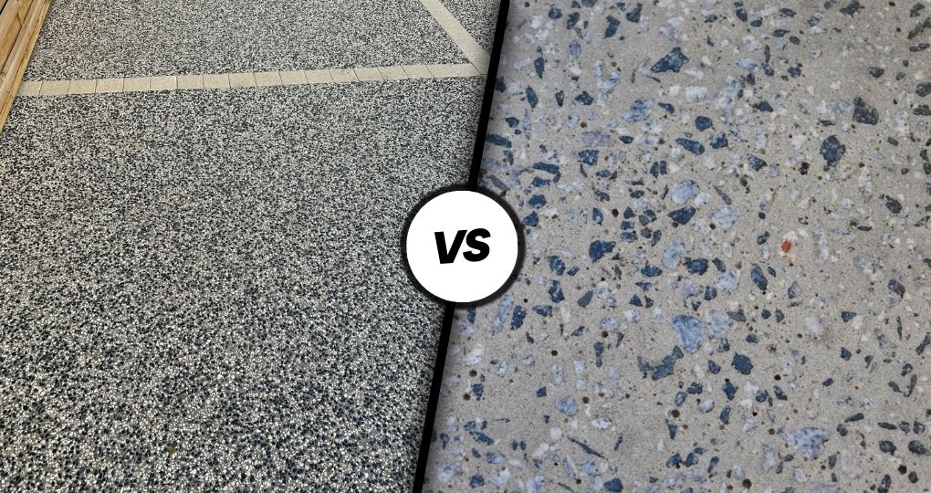 Béton désactivé ou béton bouchardé