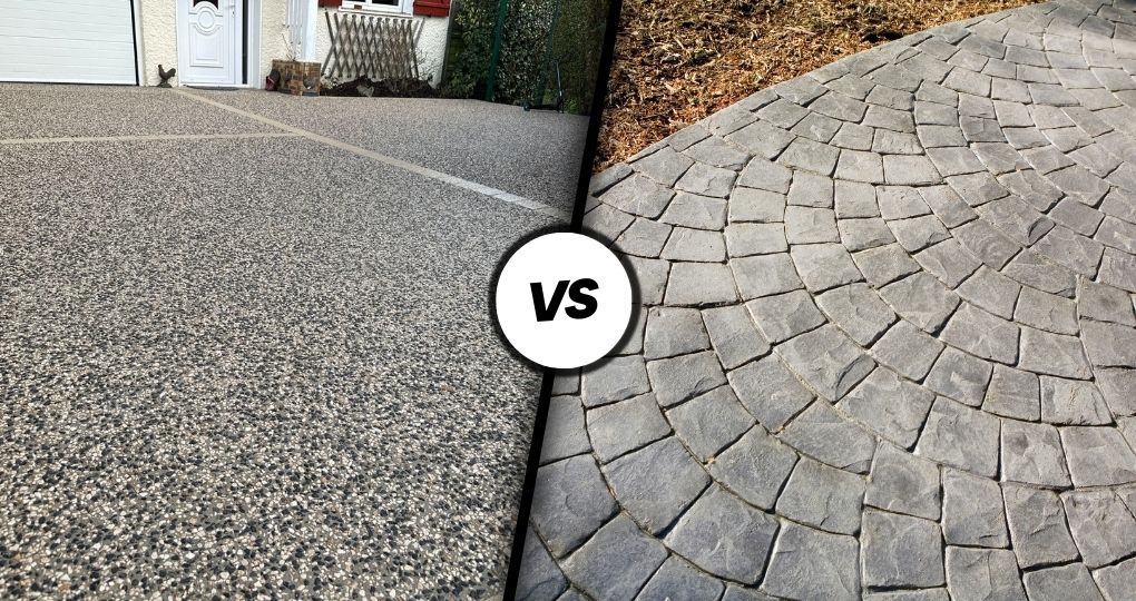 Béton désactivé ou béton imprimé Quelles sont les différences