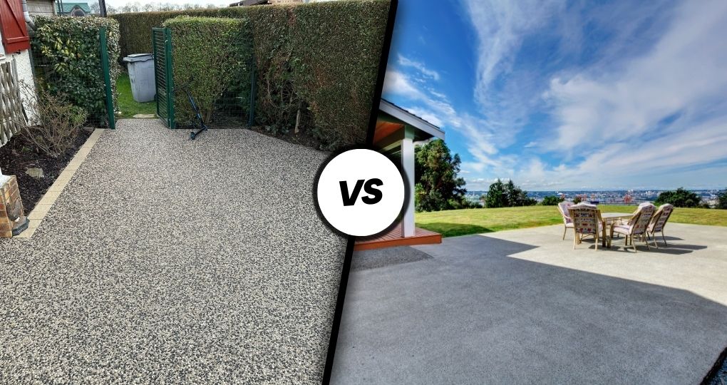 Béton désactivé ou béton ordinaire