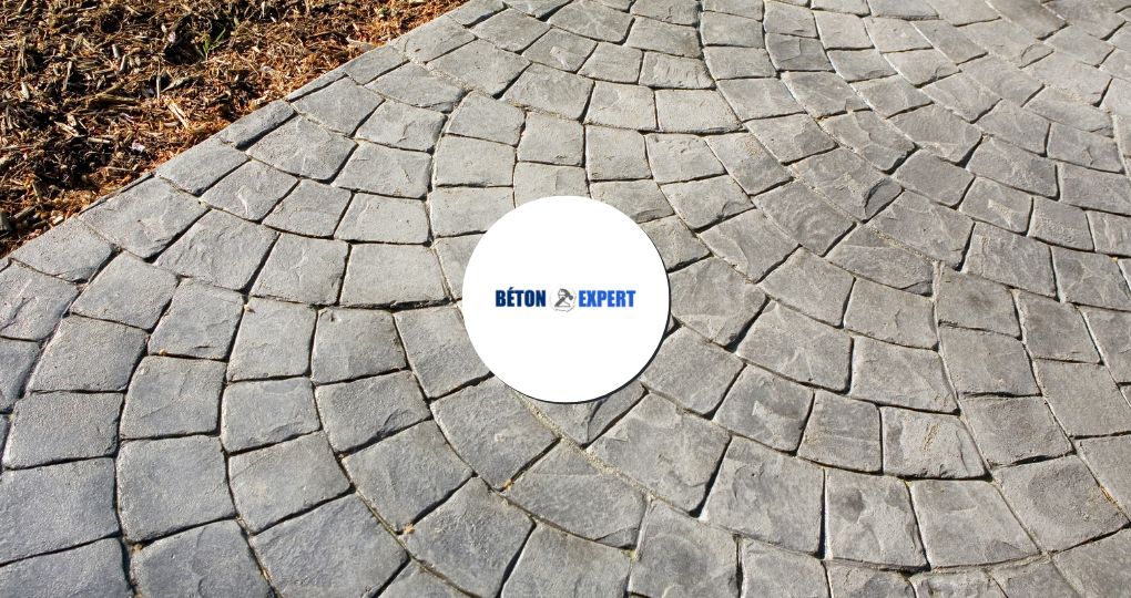 béton imprimé