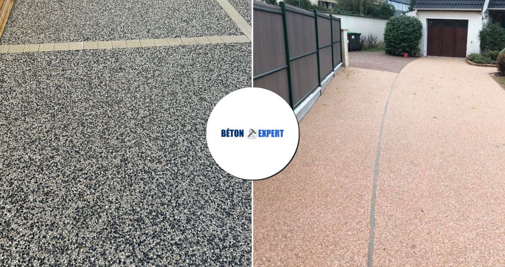 différentes méthodes pour colorer le béton désactivé
