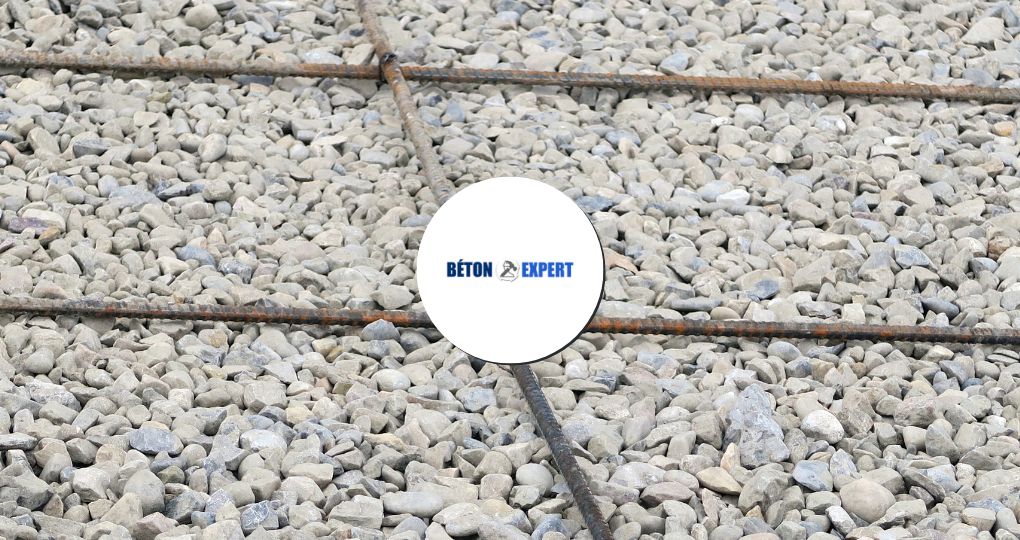 Hérisson sous dalle en béton désactivé