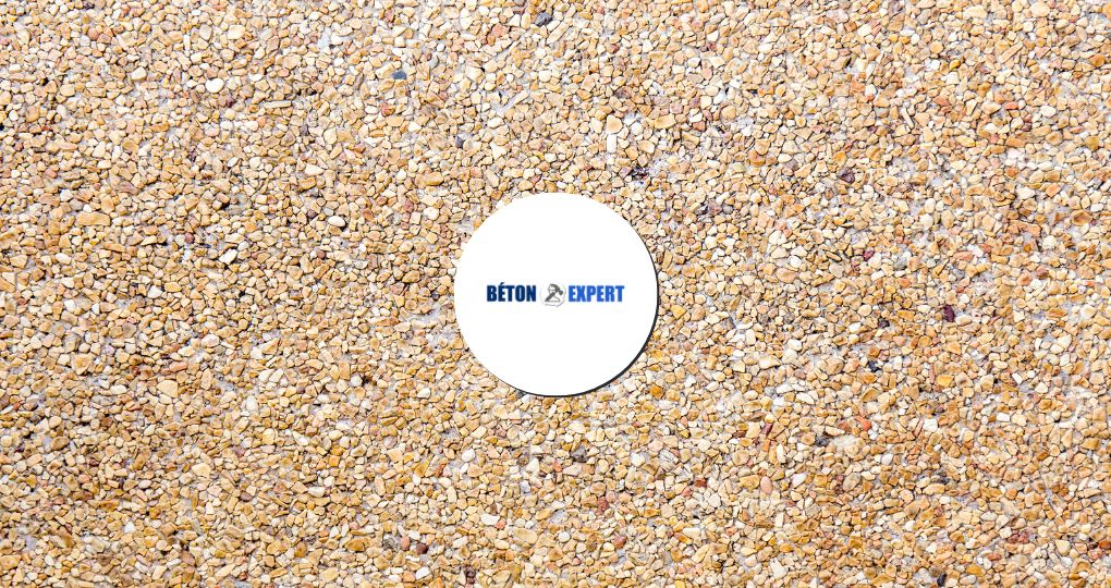 Béton désactivé en couleur sable Prix au m2 et Avantages